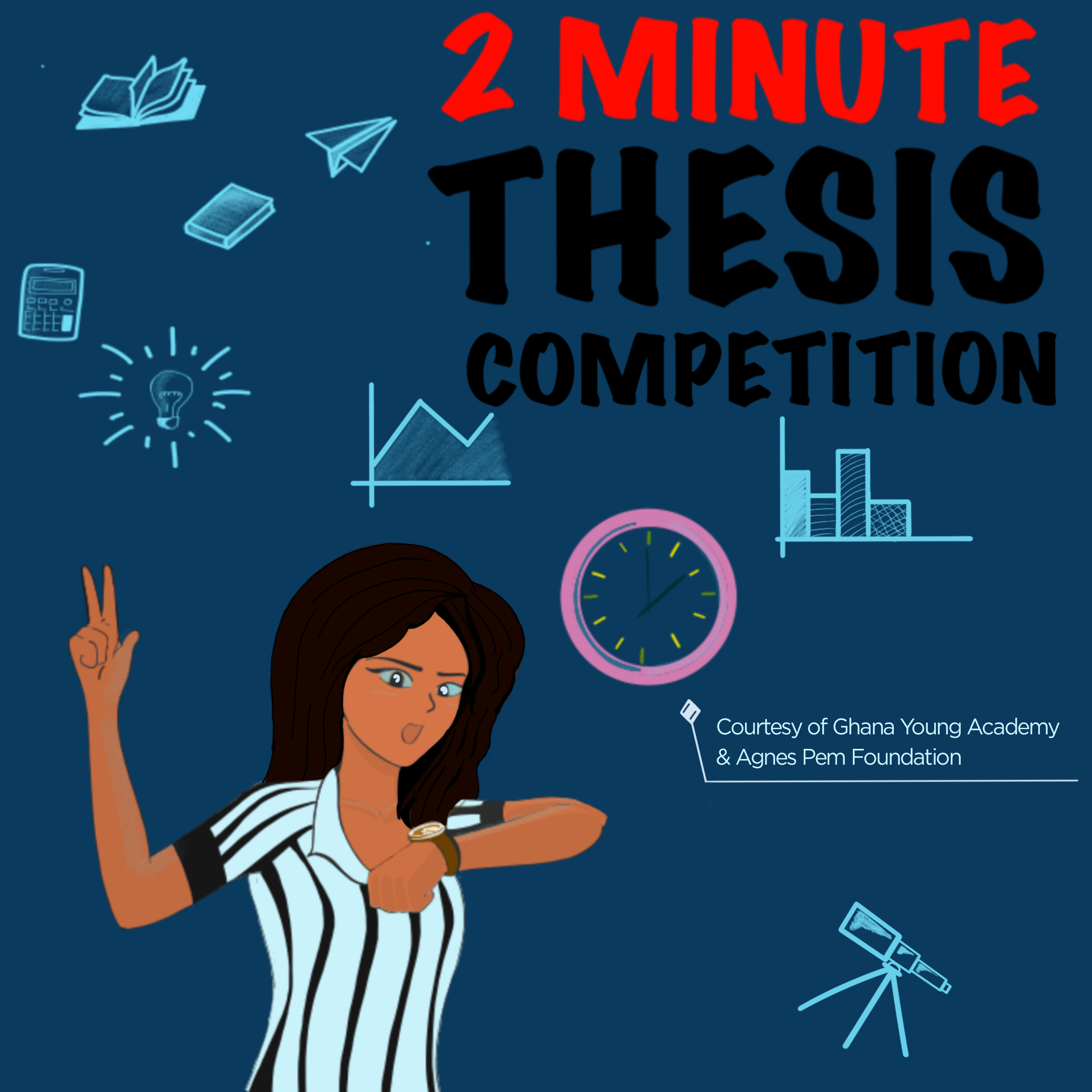 GhYA announces winners for the 2021 Two-Minute Thesis Competition